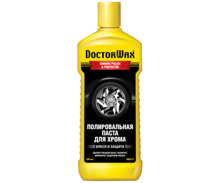 Паста полировальная для хрома Doctor Wax Chrome Polish&Protector 300мл 191453 DW8317 фото