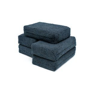 Аплікатор мікрофибровый Terry Detailing Sponge Applicator The Rag Company чорний 3*8см 1шт 213660 LE-SPONGE-TERRY-BLK-1PK фото