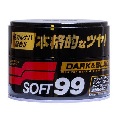 Воск защитный базовый SOFT99 Dark & Black Wax 300г 196237 10 фото