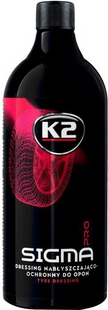 Засіб для полірування та догляду за шинами K2 SIGMA PRO 1л 210241 D1101 фото