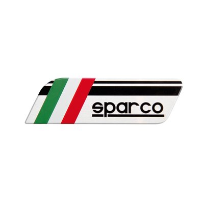 Емблема декоративна SPARCO Italian срібляста 168542 SPC4205 фото