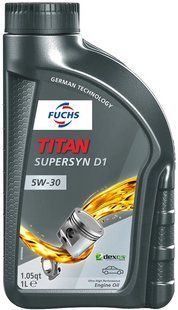 Масло моторное синтетическое TITAN SuperSyn D1 5w30 1л 210075 210075 фото