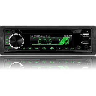 Автомагнитола FANTOM FP-353 Black/Multicolor USB/SD рессивер 212790 FP-353 фото