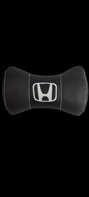 Подушка на підголівник із логотипом авто Honda екошкіра 209347 209347 фото