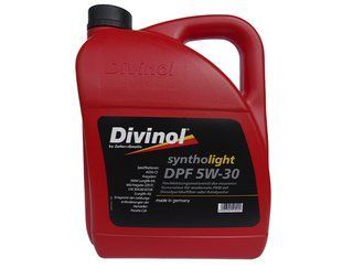 Масло моторное синтетическое DIVINOL Syntholight DPF 5w30 5л 180516 180516 фото