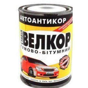 Мастика гумово-бітумна ВЕЛВАНА 0,8 кг 151993 151993 фото