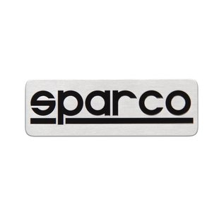 Емблема декоративна SPARCO 3D срібляста 168541 SPC4203 фото