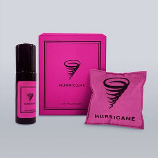 Cаше парфумоване для автомобіля Стандарт-підвісний з флаконом HURRICANE PINK 10мл НФ-00033437 фото