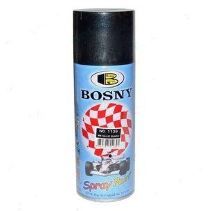 Краска аэрозольная металлик BOSNY 1139 черная 400мл 147780 147780 фото