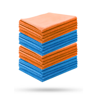 Набор микрофибровых салфеток Ebrand 310GSM 40*40см коротковорсовые 20шт T19_20 фото