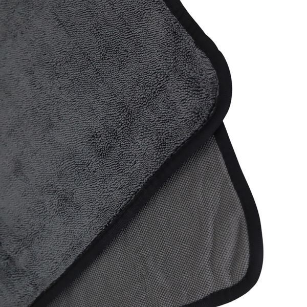 Полотенце одностороннее серое 650GSM 50*60см 650GSM12 фото