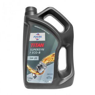 Масло моторное синтетическое TITAN SuperSyn F ECO-B 5w20 5л 210070 210070 фото