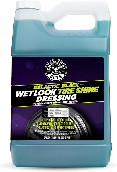 Средство для блеска шин Chemical Guys GALACTIC BLACK WET LOOK TIRE SHINE 3785мл TVD118 фото