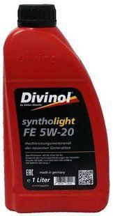 Масло моторное синтетическое DIVINOL Syntholight FE 5w20 1л 189124 189124 фото