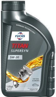 Масло моторное синтетическое TITAN SuperSyn SL 5w30 1л 189363 189363 фото