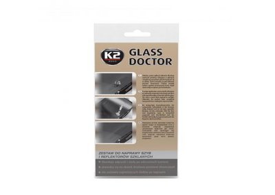 Клей для ремонту вітрового скла та фар K-2 Glass Doctor 0,8мл 210198 B350 фото