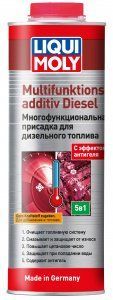 Присадка багатофункціональна для дизельного палива LIQUI MOLY Multifunktionsadditiv Diesel 1л 208394 39025 фото