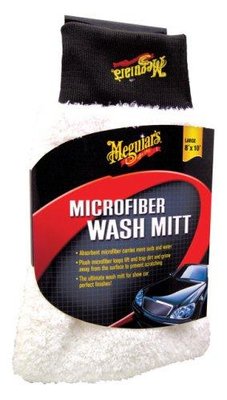 Рукавиця мікрофіброва для мийки Meguiar's Microfiber Wash Mitt, 19 х 29 см 197764 X3002EU фото