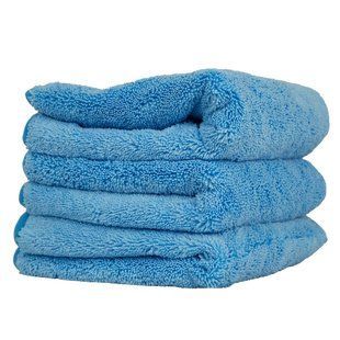 Полотенце из микрофибры Super Plush Towels 40*40 Chemical Guys Blue 3шт 214290 MIC501_03 фото