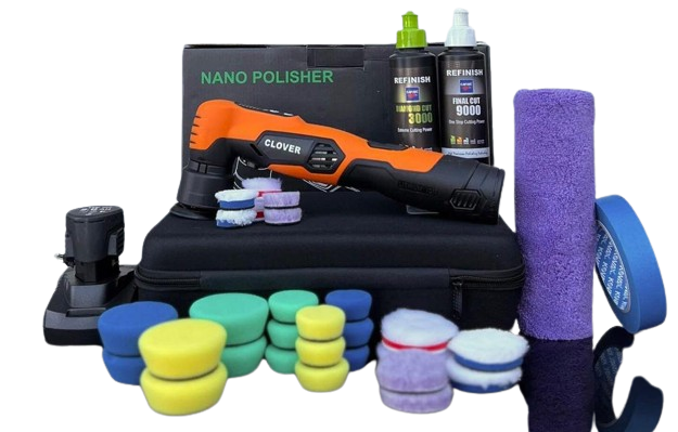 Набір для полірування автомобіля з Clover nano polisher DCE12 208464 208464 фото