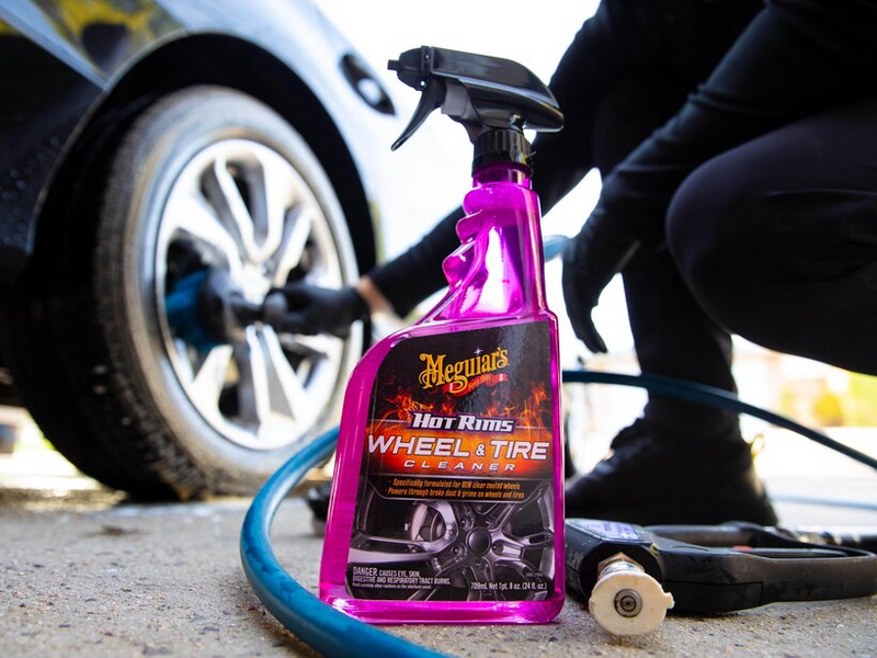 Очиститель для дисков и шин Meguiar's G9524 Hot Rims Wheel & Tire Cleaner 709мл 204424 G9524 фото