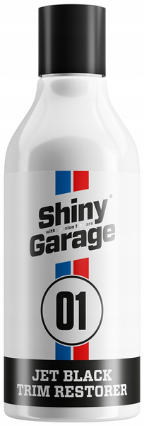 Средство для очистки и ухода за пластиком Shiny Garage Jet black 0,25л 205795 27 фото