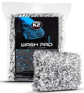 Микрофибра с губкой для ручной мойки транспортных средств К2 WASH PAD PRO 213484 M441 фото