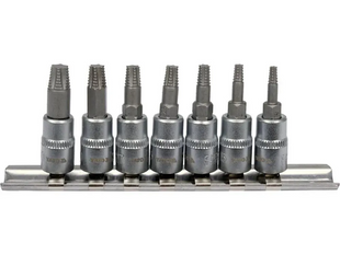 Набір біт для гвинтів TORX 7 шт YATO YT-04581 YT-04581 фото