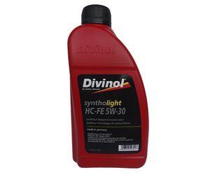 Масло моторное синтетическое DIVINOL Syntholight HC-FE 5w30 1л 180517 49260 фото