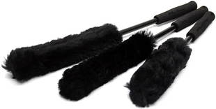 Щітка для дисків MaxShine Wheel Woolies Brush комплект 3шт 205483 704601 фото