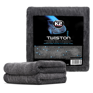 Полотенце из микрофибры для сушки двухстороннее K-2 TWISTON PRO 60x90см K20778 фото