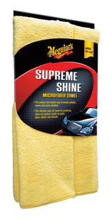 Рушник мікрофіброва Meguiar's Supreme Shine Microfiber Towel, 40 х 60 см 197765 X2010EU фото