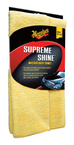 Рушник мікрофіброва Meguiar's Supreme Shine Microfiber Towel, 40 х 60 см 197765 X2010EU фото