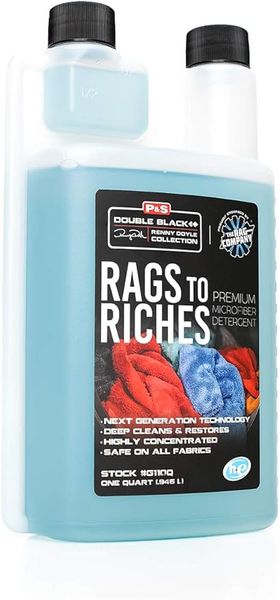 Средство для стирки полотенец из микрофибры P&S Rags To Riches 950мл 214584 G110Q фото