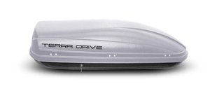 Аэробокс TERRA DRIVE 440л серый двухстороннее открытие 176588 ТД0010 фото