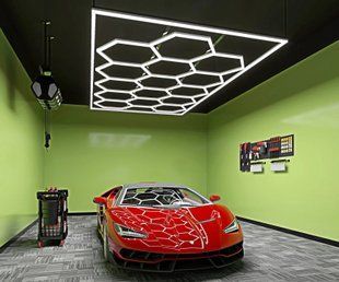 Модульна система у формі сотів CDL Hexagon Hexgrid Detailing Light 211861 CDL1028 фото