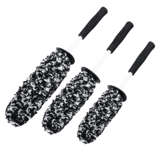 Щітка для дисків мікрофібровая MaxShine Microfiber Wheel Brush 3шт 205484 704603 фото