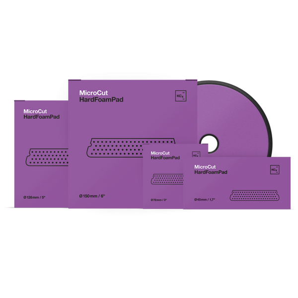 Круг полірувальний Koch Chemie Micro Cut Hard Foam Pad фіолетовий 126мм 214871 9998320 фото