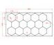 Модульная LED подсветка в форме сот CDL Hexagon Hexgrid Detailing Light 211861 CDL1028 фото 3