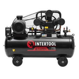 Компресор 200л 7,5кВт 380В 10атм 1050л/хв.3циліндра INTERTOOL PT-0040 196743 PT-0040 фото