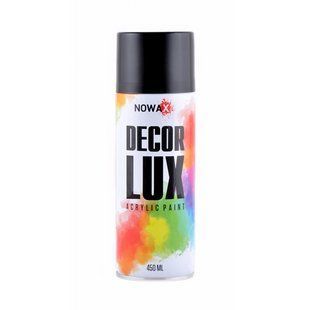 Фарба акрилова NOWAX RAL9005 чорний глянець 450мл 193497 NX48010 фото