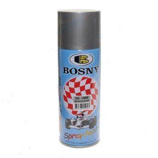 Краска аэрозольная металлик BOSNY 361 серебристая 400мл 211847 211847 фото