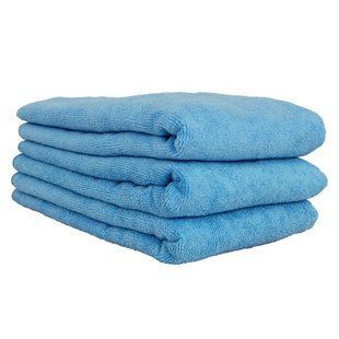 Полотенце из микрофибры Рабочая Лошадка голубое 60*40 Chemical Guys Workhorse XL Blue Professional 3шт 214296 MIC363_03 фото