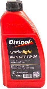 Масло моторное синтетическое DIVINOL Syntholight MBX 5w30 1л 187557 49210 фото