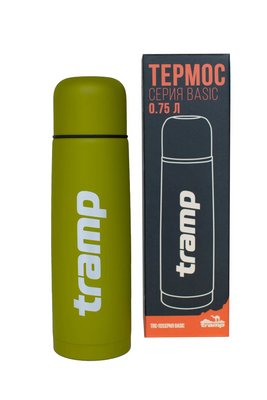 Термос TRAMP Basic 0,75л оливковий 206390 UTRC-112-olive фото