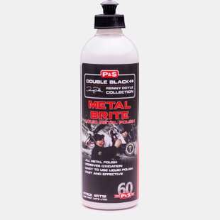 Поліроль для хрому P&S Metal Brite Liquid Metal Polish 473мл 214517 RT12 фото