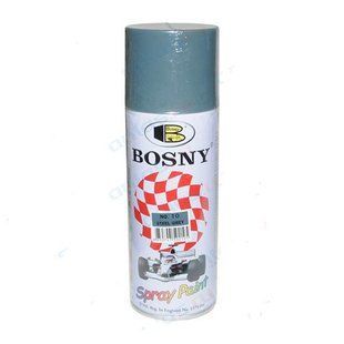 Краска аэрозольная акриловая BOSNY 10 серая сталь 400мл 151677 151677 фото