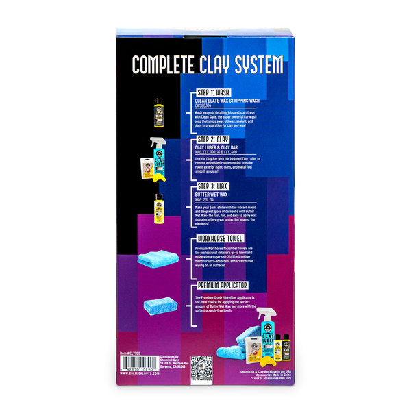 Набор глиняной системы Complete Clay System Chemical Guys CLY700 208766 CLY700 фото