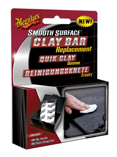 Глина для чистки кузова Meguiar's G1001EU Smooth Surface Clay Bar, брусок, 80г 197733 G1001EU фото