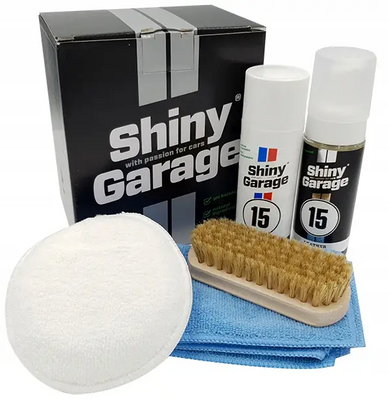 Набір для чищення та догляду за шкірою Shiny Garage Leather Kit Strong 211494 76 фото